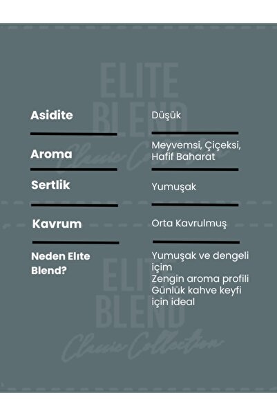 Addis Ababa Coffee Elite Nitelikli Filtre Kahve (Dünya Kahveleri) 1000 Gr.