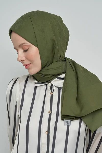 ED Scarf Βαμβακερό Σάλι Floral Pattern - Nefti