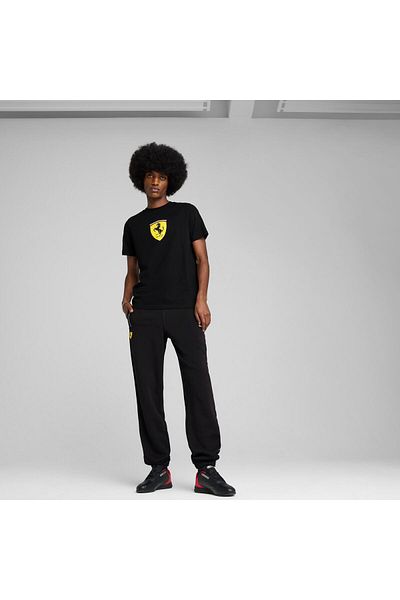 Puma Scuderia Ferrari Hp Race Colored Big Shield Men's T-Shirt