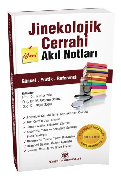 Güneş Tıp Kitabevi Jinekolojik Cerrahi Akıl Notları