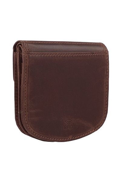 Mika Lederwaren Wallet RFID leather 10 cm
