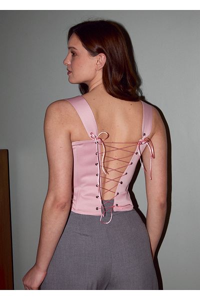 Yamuna Pink Serenity Corset