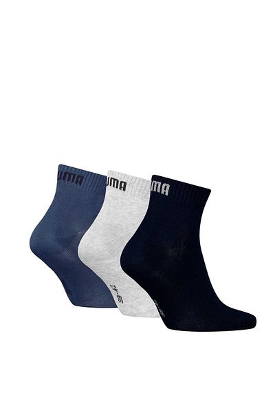 Puma Quarter Unisex 3-Pack Socks