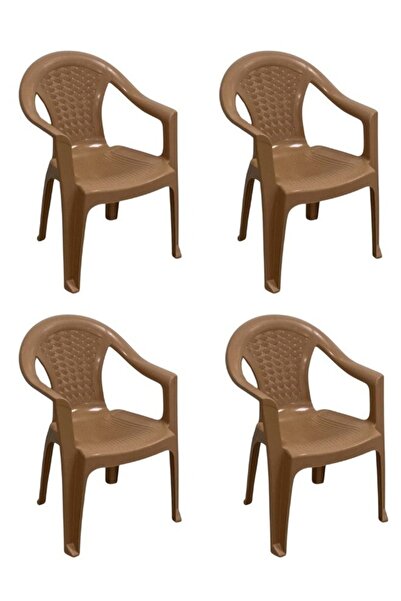 smart home طقم كراسي طعام مكون من 4 كراسي كرسي واحد مصنوع من البلاستيك القوي ومتعدد الاستخدامات