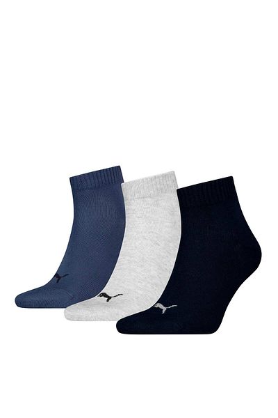Puma Quarter Unisex 3-Pack Socks