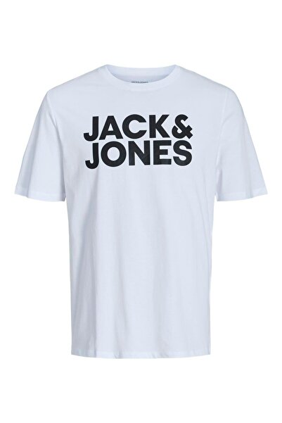 Jack & Jones JJECORP LOGO TEE SS O-NECK NOOS Білий Великий логотип