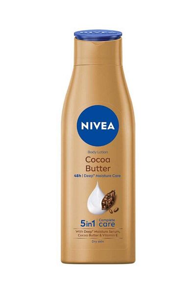NIVEA Cocoa Butter & Vitamin E Body Lotion for Dry Skin 250ml
