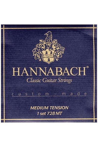 Hannabach 7288Mt Custom Made Classical Guitar String (3-Piece Treble Set)