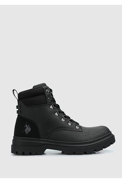 U.S. Polo Assn. 4w Zayn 4pr Μαύρα Ανδρικά Μποτάκια & Μποτάκια 101914731