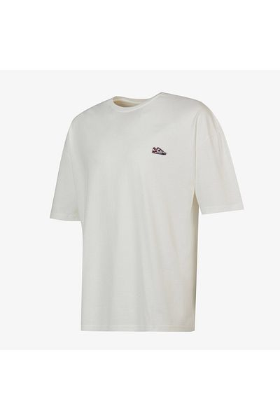 New Balance Μπλουζάκι Unisex Unt1512 Μπεζ