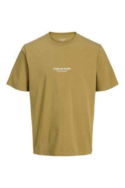 Jack & Jones JORVESTERBRO TEE SS CREW NECK NOOS Κέδρος