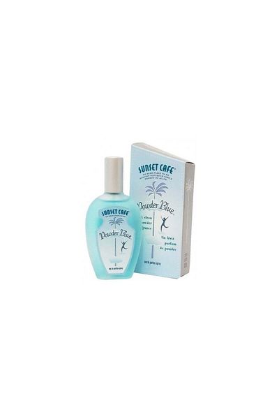 Sunset Cafe Powder Blue Eau De Parfum 100 Ml - صن سيت كافيه ماء عطر أزرق مسحوقي 100 مل