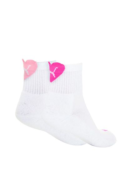 Puma Heart Women's 2-Piece Short Socks