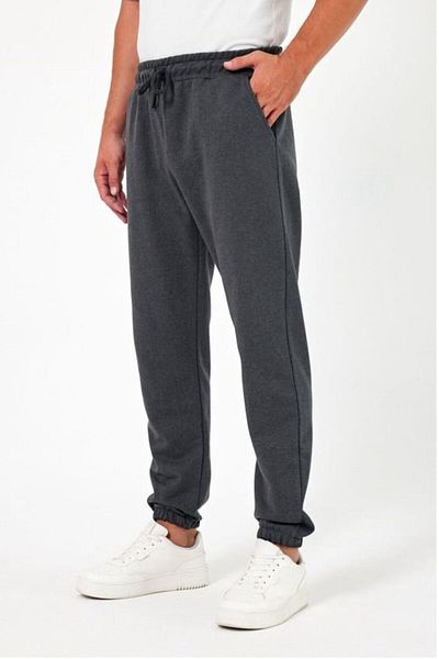 UYN SPORT Men's Anthracite Jogger Leg Sport Sweatpants