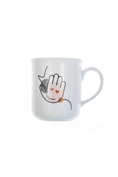 SOBE Dükkan Beyaz Kupa Bardak