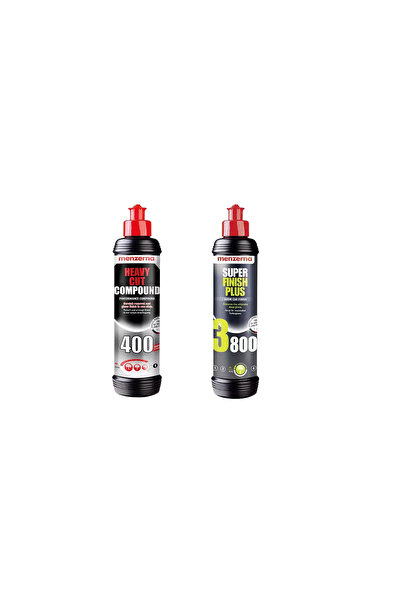 Menzerna 2 Li Set 250ml 400-3800 Kalın Pasta Hare Cila Seti 250 ml