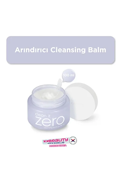 Banila Co Clean It Zero Purifying Cleansing Balm Oil Based Cleanser 100 Ml