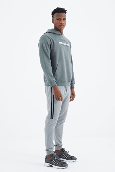 AIR JONES Gavin Gray Melange Jogger Men's Tracksuit Bottom - 82115