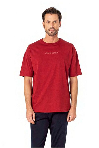 Pierre Cardin 6086 Ανδρικό κοστούμι πιτζάμες με λαιμόκοψη Oversize