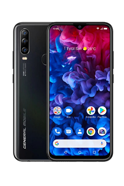 General Mobile Yenilenmiş Gm 20 Pro 6/128 GB Pearl Black Cep Telefonu (12 Ay Garantili) - B Kalite