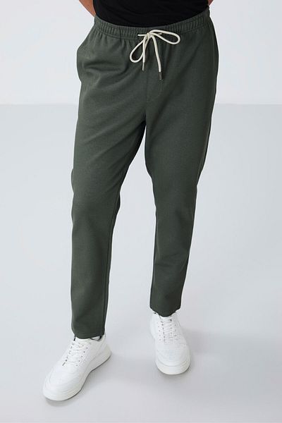 AIR JONES Ανδρική φόρμα με υφή επιφάνειας Khaki Standard Fit - 82155