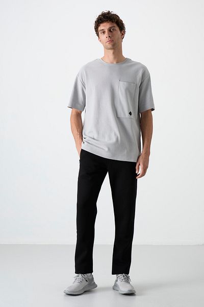 AIR JONES Pantaloni de trening pentru bărbați Carlo Black Lace - 84942
