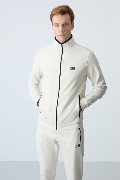 AIR JONES Ανδρική φόρμα Hugo Beige Jogger - 85198