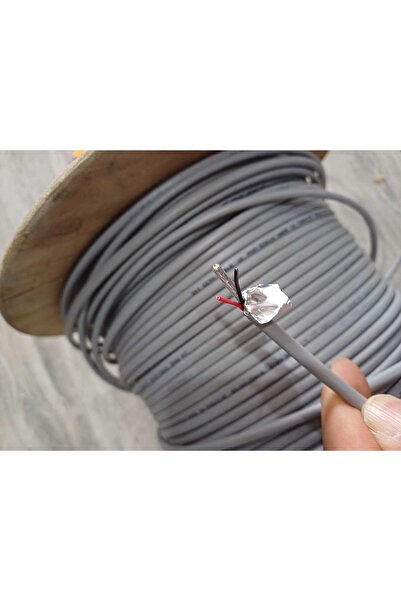 MİLAND CCTV Kablosu 0,50 mm 2+1 Kamera Kablosu-25 Metre