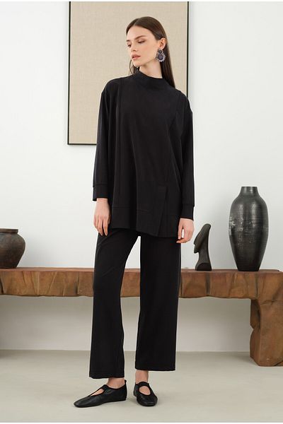 HEQA Lycra Modal Set, Black Style