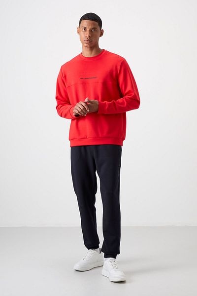 AIR JONES Fiesta - Navy Blue Comfort Fit Men's Tracksuit Set, Cotton and Thick Soft Texture - 85253