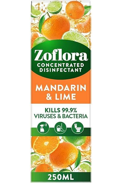 Zoflora Multipurpose Disinfectant Mandarin & Lime 250ml