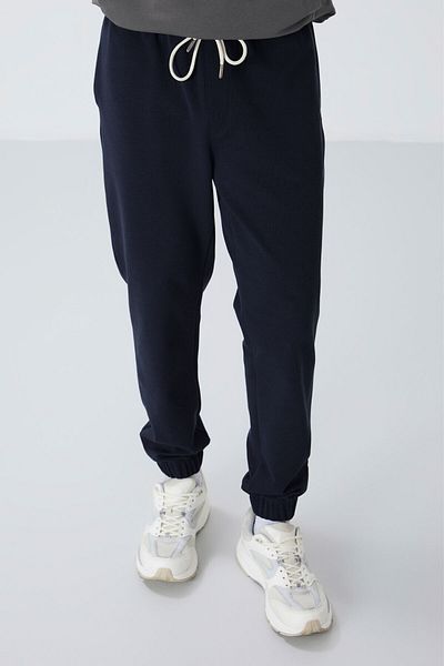 AIR JONES Ανδρική φόρμα αθλητικής φόρμας Standard Fit με υφή επιφάνειας κοινοβουλίου - 82156