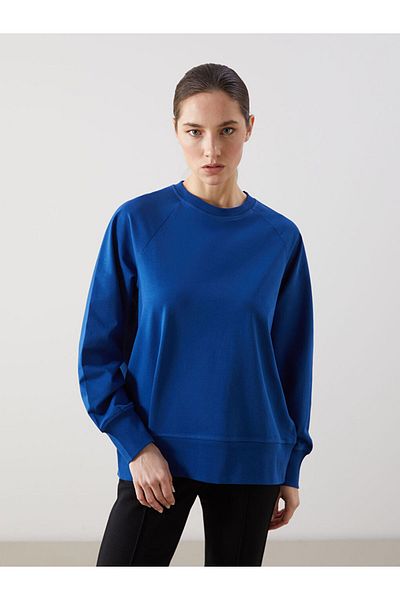 LC Waikiki LCW Crew Neck Oversize Women's Sweatshirt