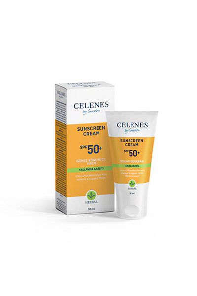 Celenes Herbal Anti Age Sun Cream Spf50 50 ml