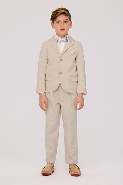 Nebbati Boy's Beige Jacket