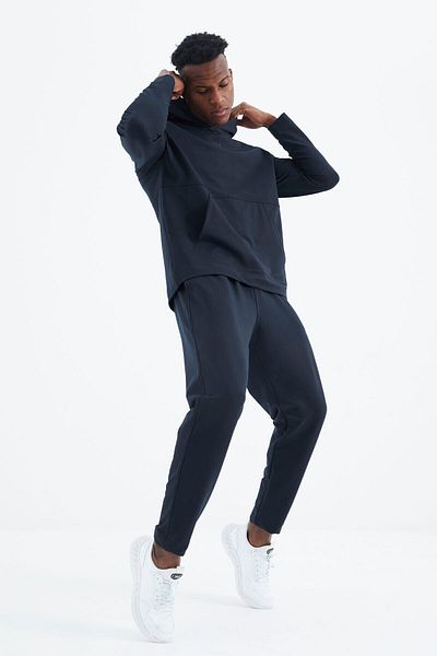 AIR JONES Ανδρική αθλητική φόρμα Rex Navy Blue - 85232