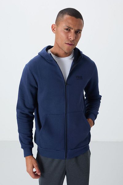 AIR JONES Hanorac pentru bărbați Hector Indigo Ridicat - 88139