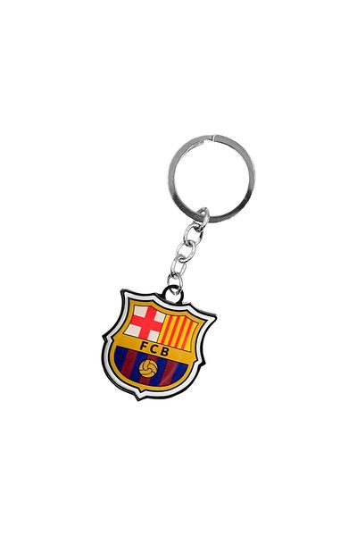 Barcelona Club Keychain – Metal Key Ring for Fans, Gifts, and Collectibles