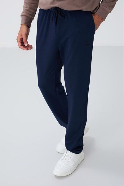 TOMMY LIFE Ανδρικό παντελόνι Indigo Lace-Up Pocket Standard Fit Classic Leg - 84682
