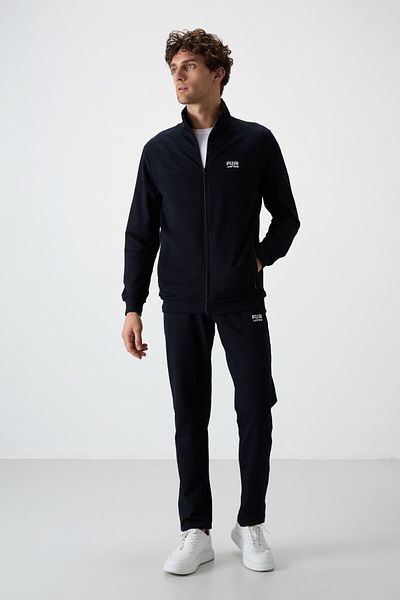 AIR JONES Ανδρική φόρμα Troy Navy Blue Standard Mold - 85196
