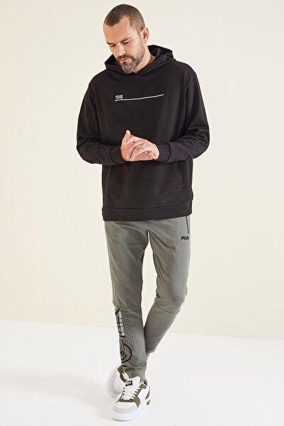 AIR JONES Lewoll Çağla Printed Men's Tracksuit Bottom - 84926