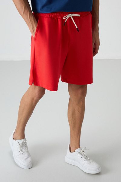 AIR JONES Ανδρικό σορτς Fiesta Cotton Thick Soft Texture Comfort Fit Basic - 81274