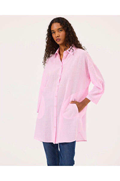 SEÇİL Katlanabilir Kollu Düğmeli Gömlek