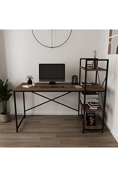 Deconode Smart Raflı Çalışma Masası