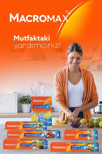 MACROMAX 8 Meters 3 Pieces of Baking Paper