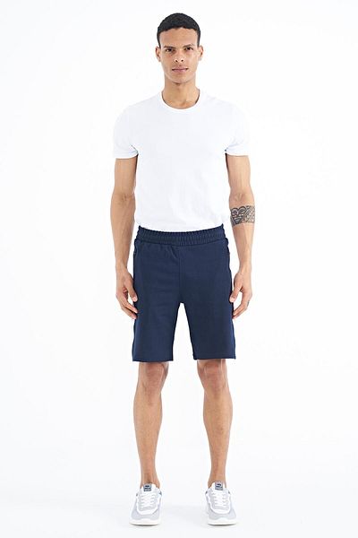 AIR JONES Ανδρικό σορτς Alfred Indigo Standard Fit - 81244
