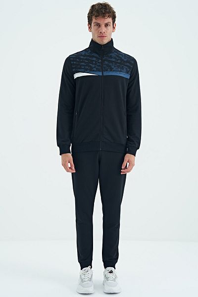 AIR JONES Ανδρική φόρμα Harry Navy Blue Standard Mold - 85197