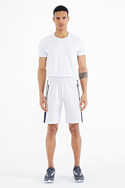 AIR JONES Ανδρικό σορτς Alfred Kar Melange Standard Fit - 81244