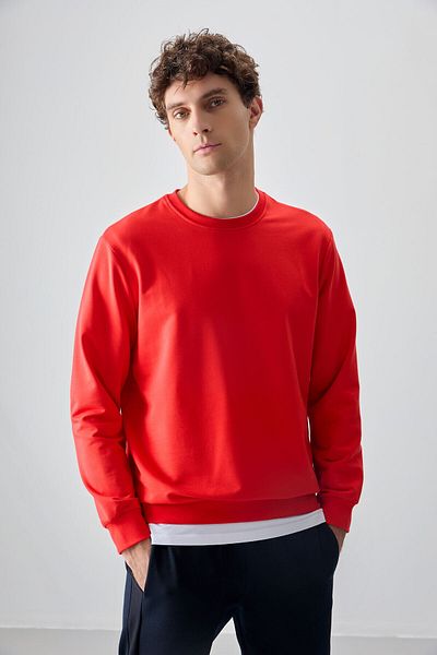 AIR JONES Ανδρικό φούτερ Fiesta Basic - Βαμβακερή μαλακή υφή, Standard Fit - 88363