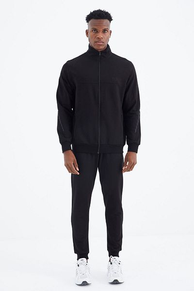 AIR JONES Σετ φόρμας Igor Black Standard Fit - 85229
